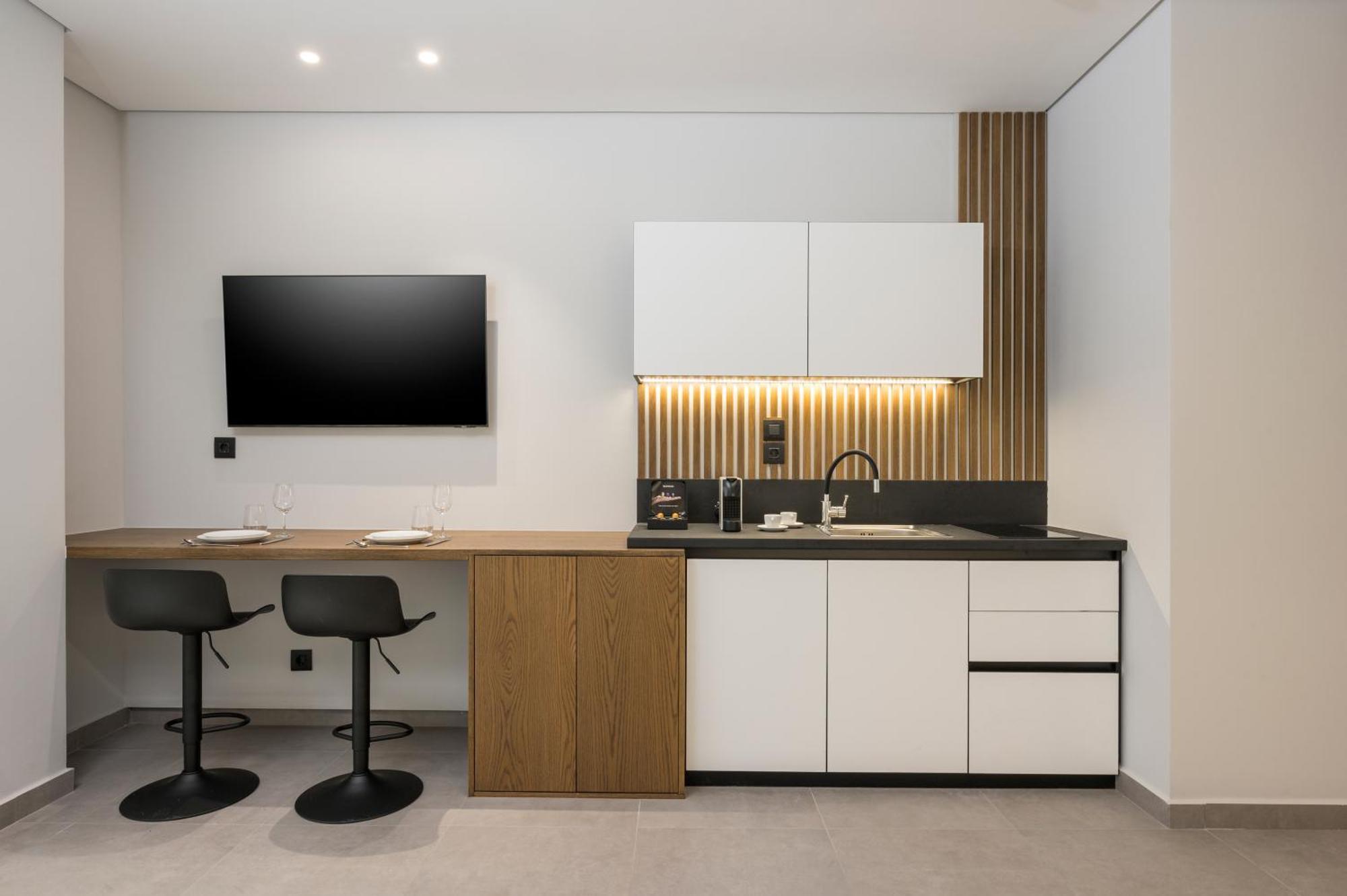 Ostrakon Suites Agia Marina Dış mekan fotoğraf